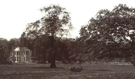 Parkland behind Crofton Hall in the early 20th century